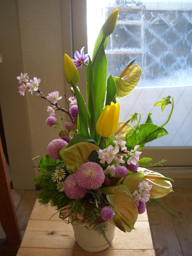 春のアレンジ