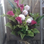 ㉑飲食店周年お祝いアレンジメント