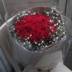④プロポーズ用赤バラの花束